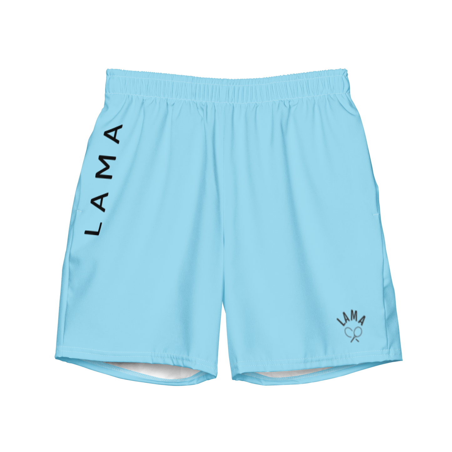 Men's swim trunks light blue