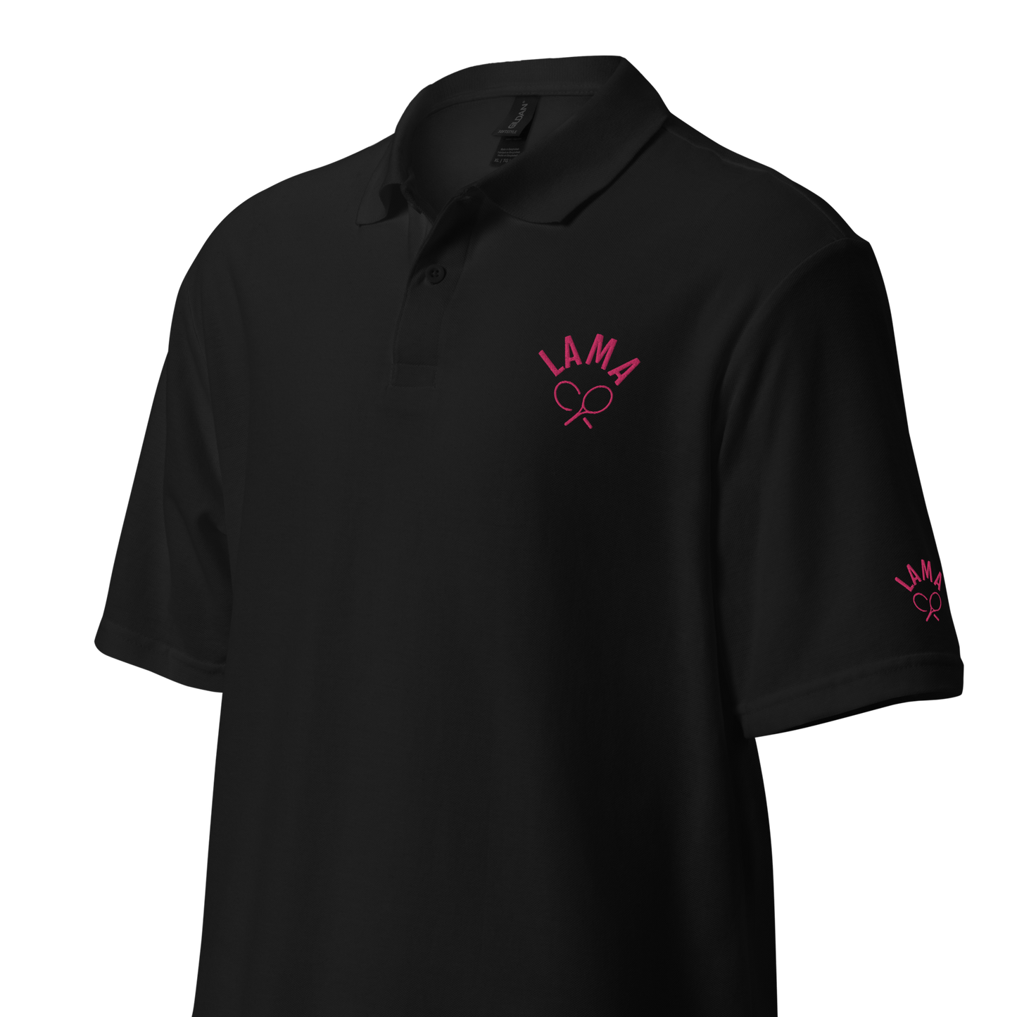 Tennis pique polo shirt